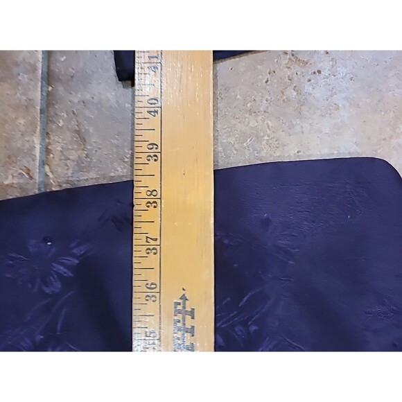 Vintage Y2K Womens 12  Silk Floral Over Coat Jacket & Pants  Suit Purple Fairy - Picture 11 of 16